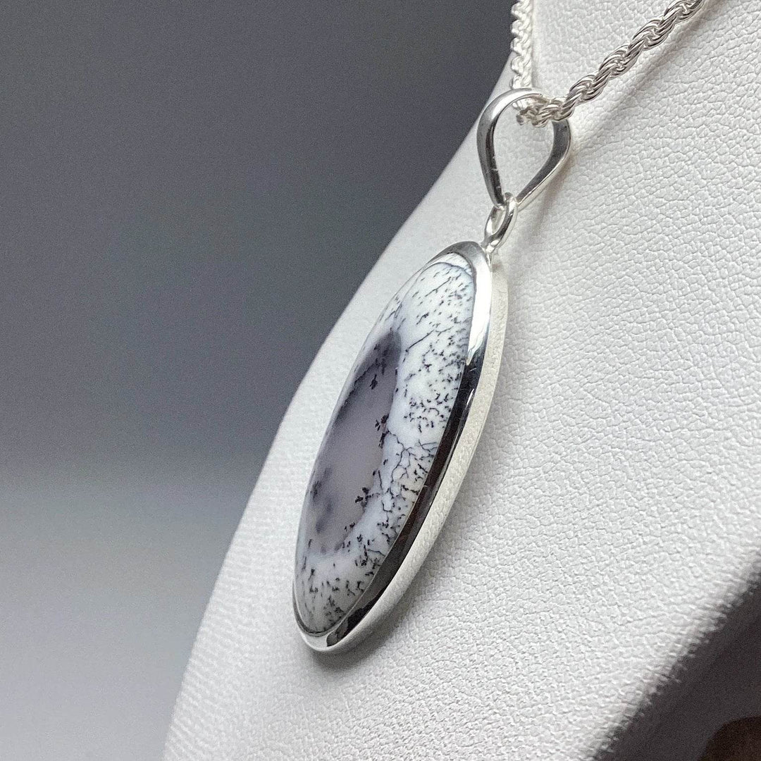 Dendritic Opal Pendant-Rocks and Gems Canada