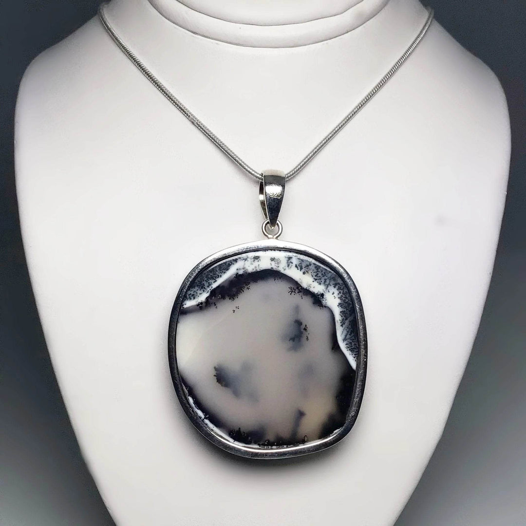 Dendritic Opal Pendant-Rocks and Gems Canada
