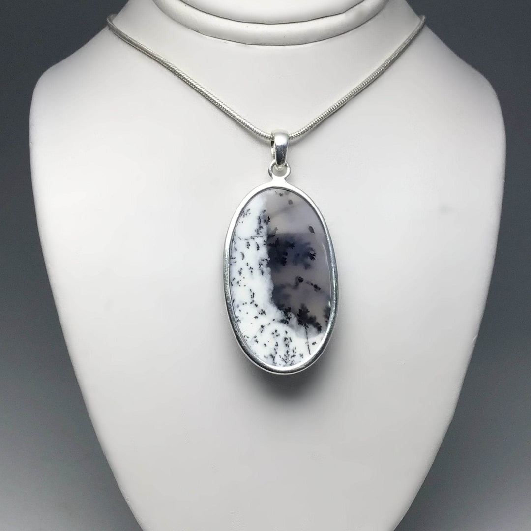 Dendritic Opal Pendant-Rocks and Gems Canada