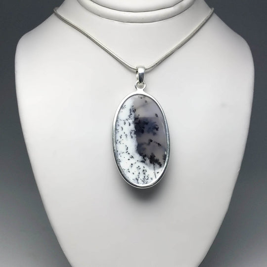 Dendritic Opal Pendant-Rocks and Gems Canada