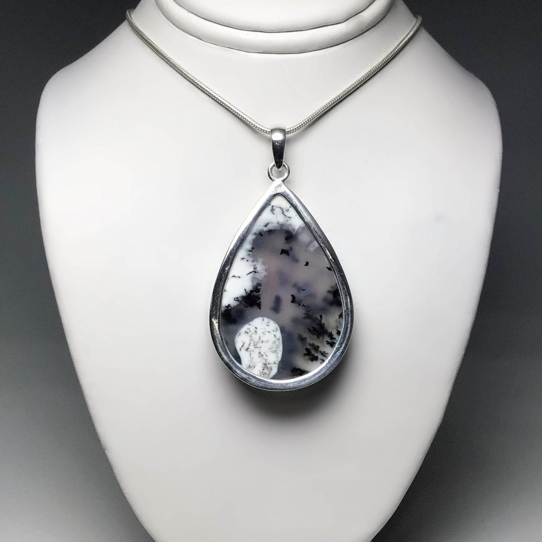 Dendritic Opal Pendant-Rocks and Gems Canada