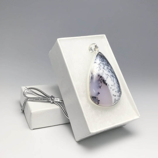Dendritic Opal Pendant-Rocks and Gems Canada
