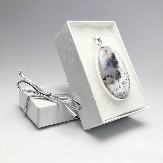 Dendritic Opal Pendant-Rocks and Gems Canada