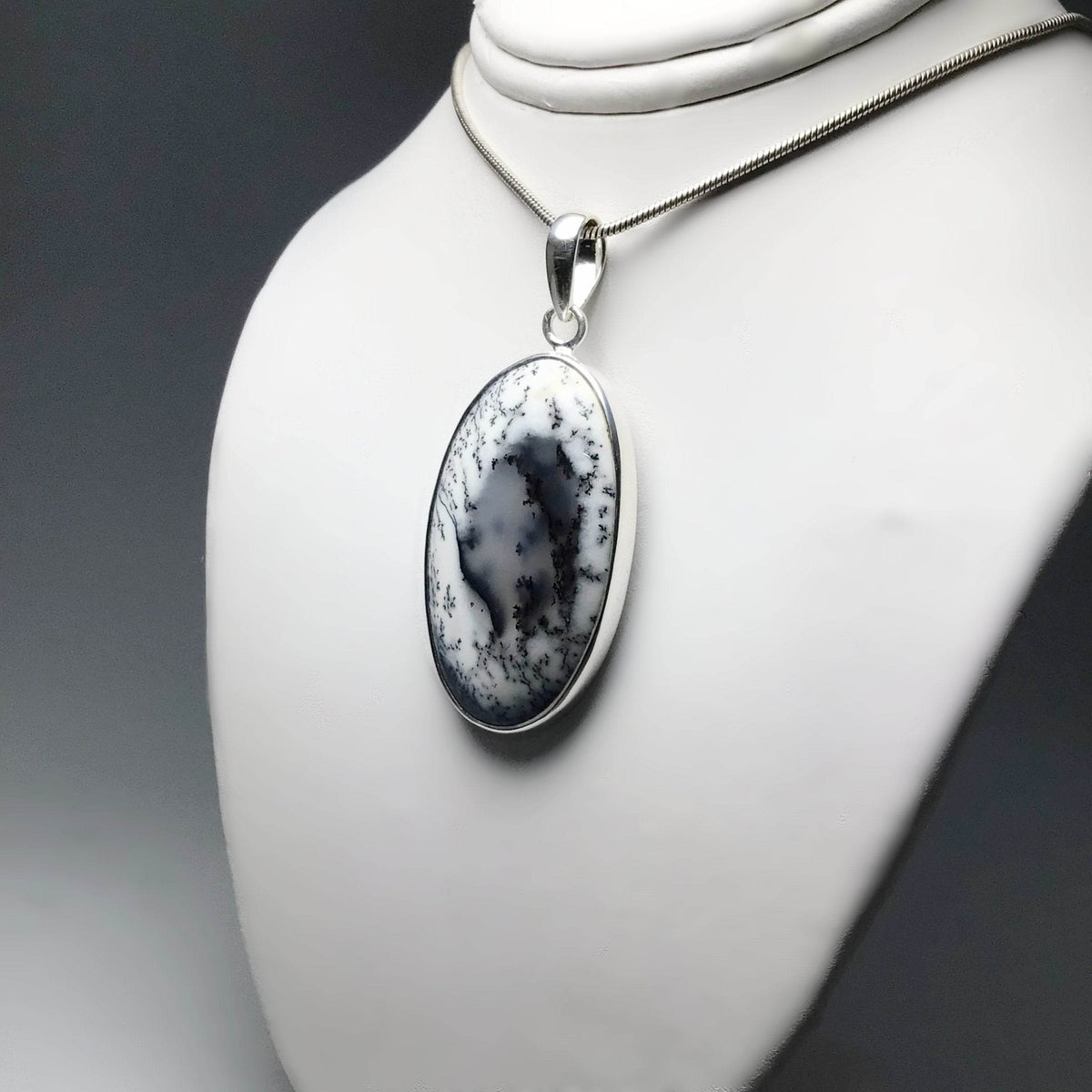 Dendritic Opal Pendant-Rocks and Gems Canada