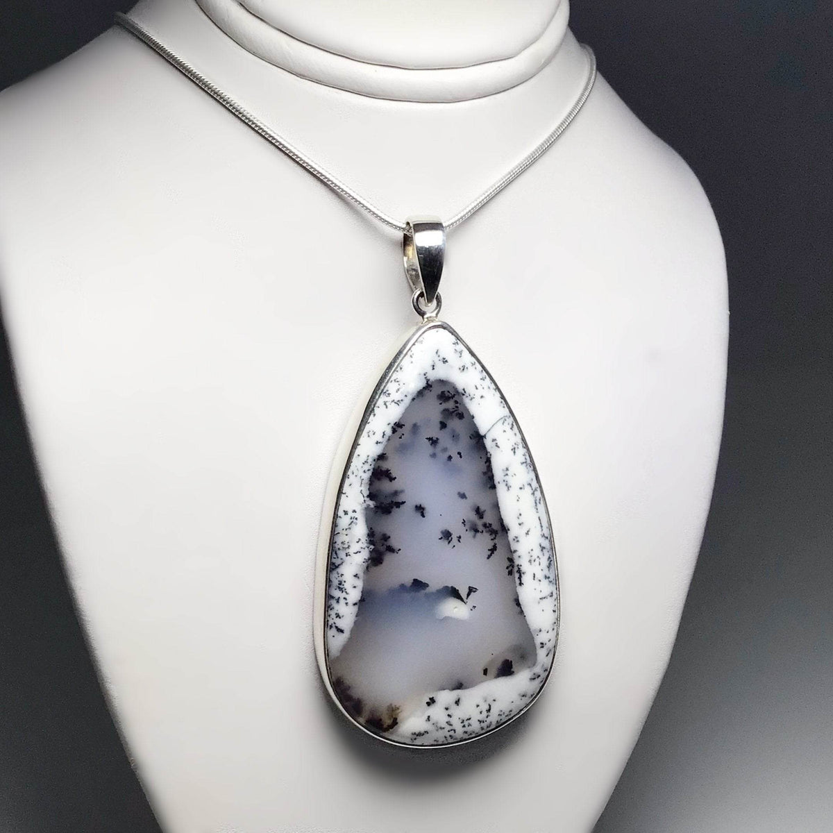 Dendritic Opal Pendant-Rocks and Gems Canada