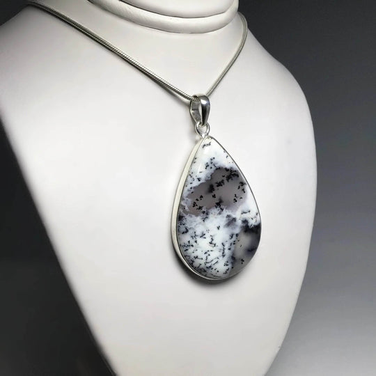 Dendritic Opal Pendant-Rocks and Gems Canada