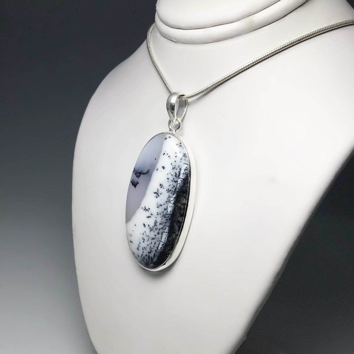 Dendritic Opal Pendant-Rocks and Gems Canada