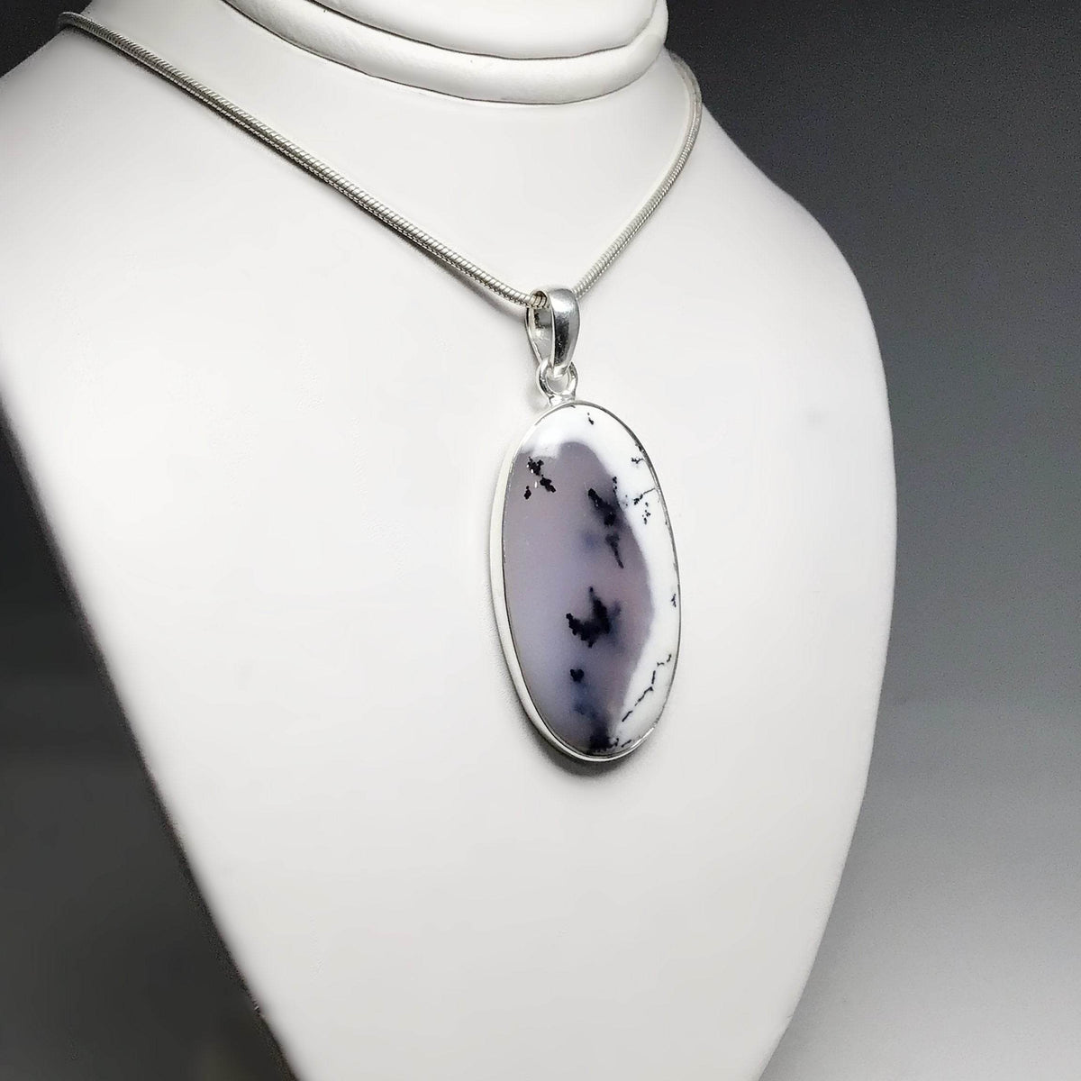 Dendritic Opal Pendant-Rocks and Gems Canada