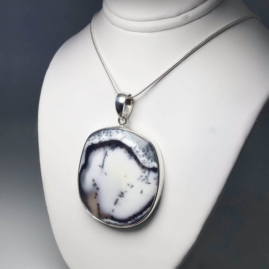Dendritic Opal Pendant-Rocks and Gems Canada
