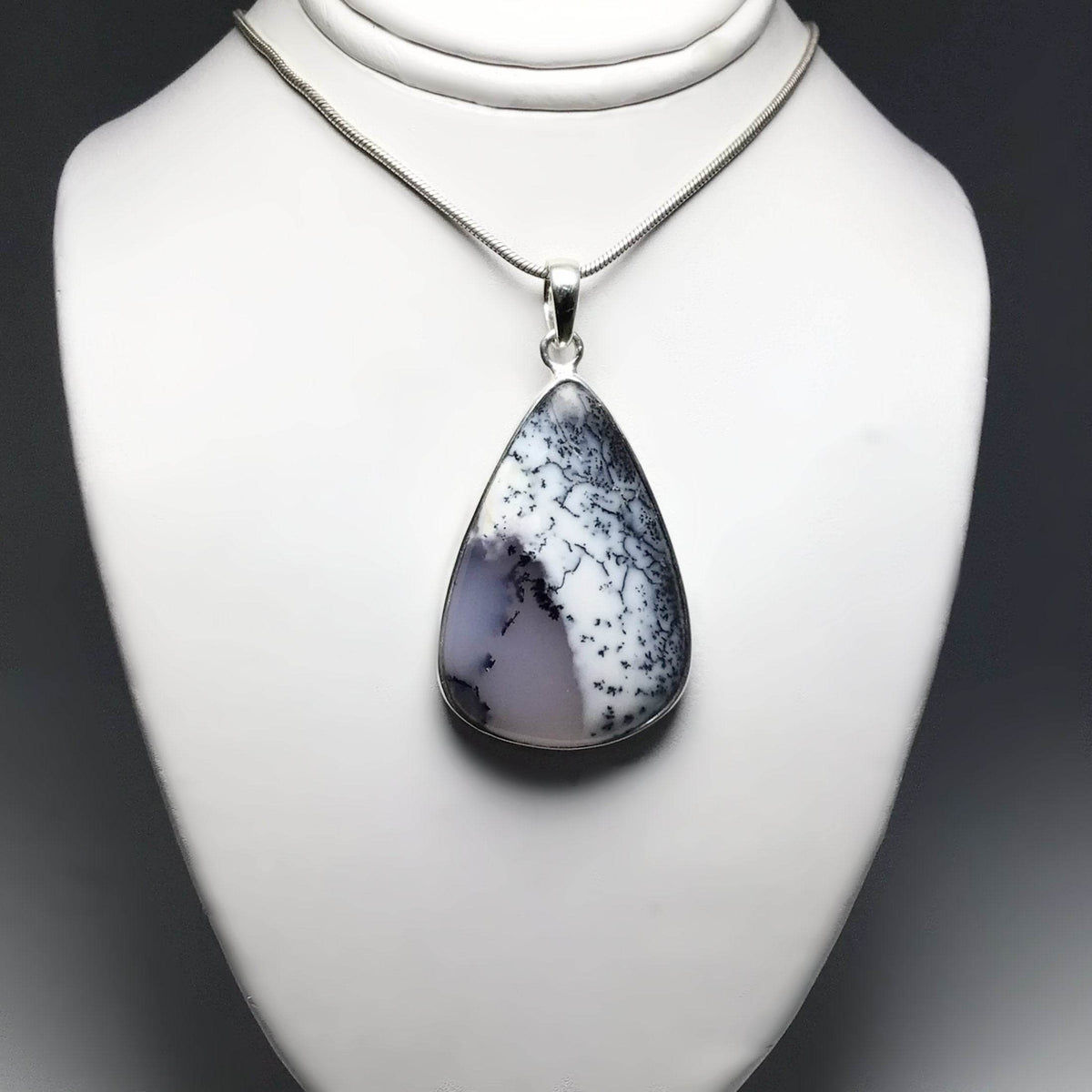 Dendritic Opal Pendant-Rocks and Gems Canada