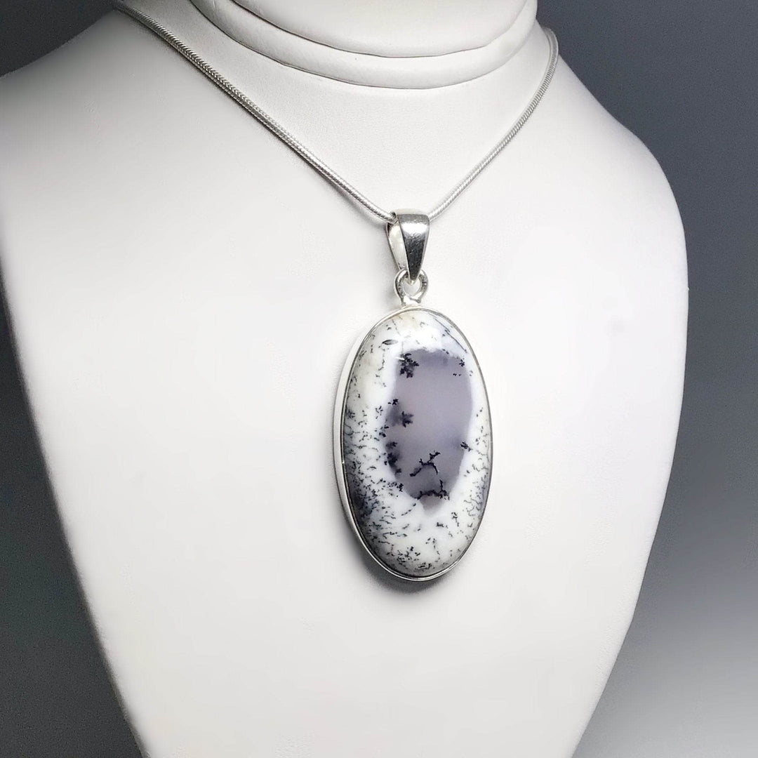 Dendritic Opal Pendant-Rocks and Gems Canada