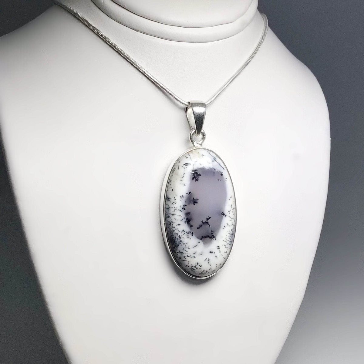 Dendritic Opal Pendant-Rocks and Gems Canada
