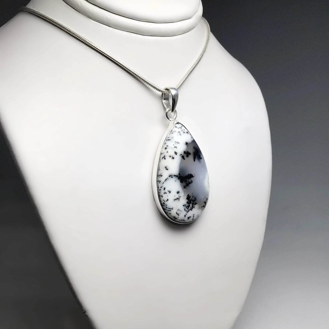 Dendritic Opal Pendant-Rocks and Gems Canada