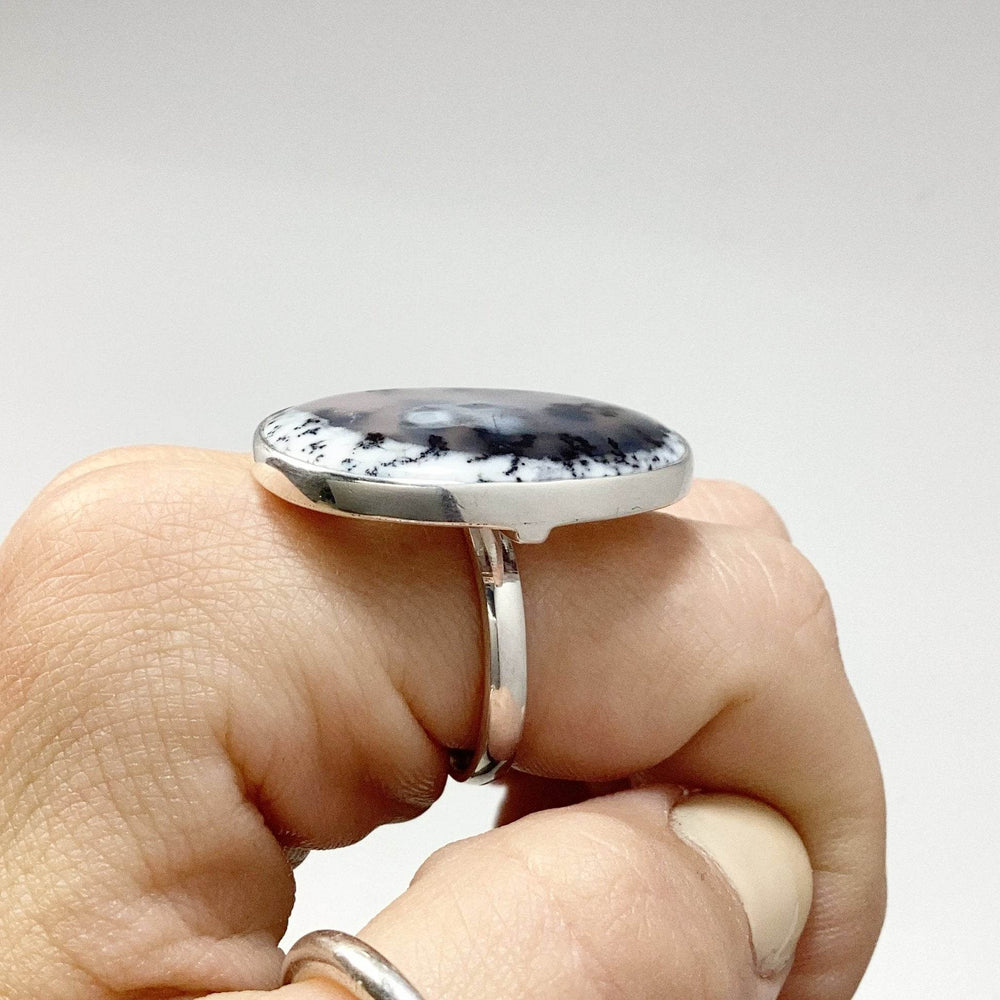 Dendritic Opal Ring-Rocks and Gems Canada