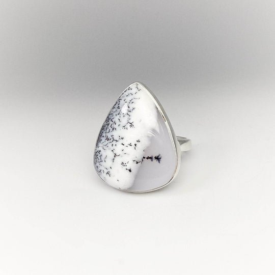Dendritic Opal Ring-Rocks and Gems Canada