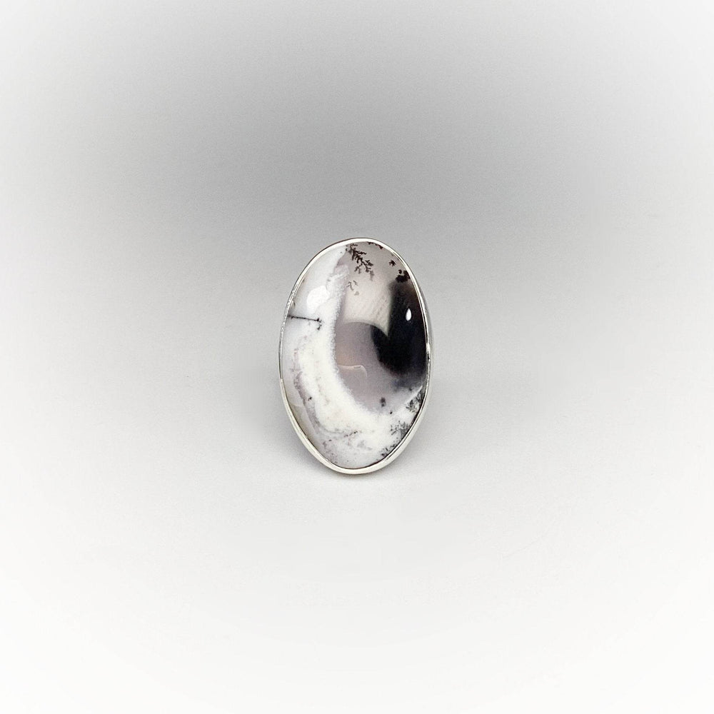Dendritic Opal Ring-Rocks and Gems Canada