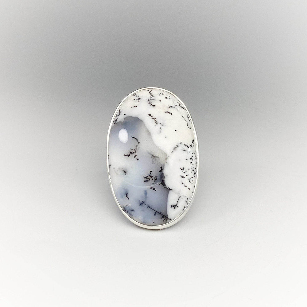 Dendritic Opal Ring-Rocks and Gems Canada
