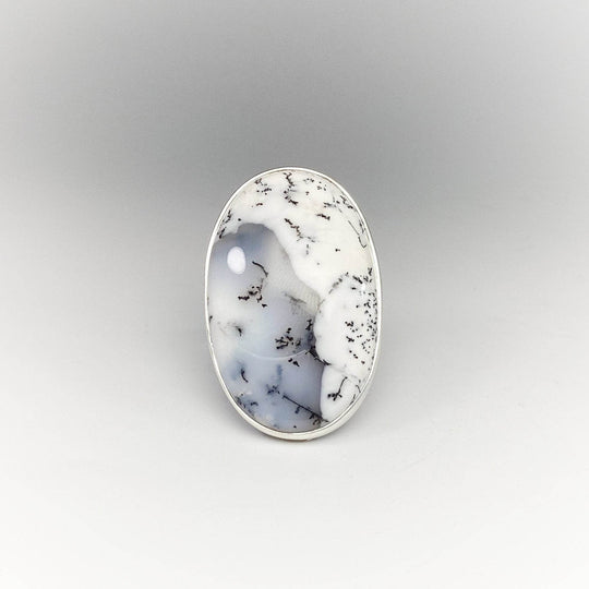 Dendritic Opal Ring-Rocks and Gems Canada