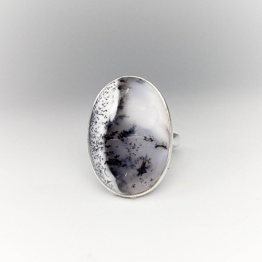 Dendritic Opal Ring-Rocks and Gems Canada