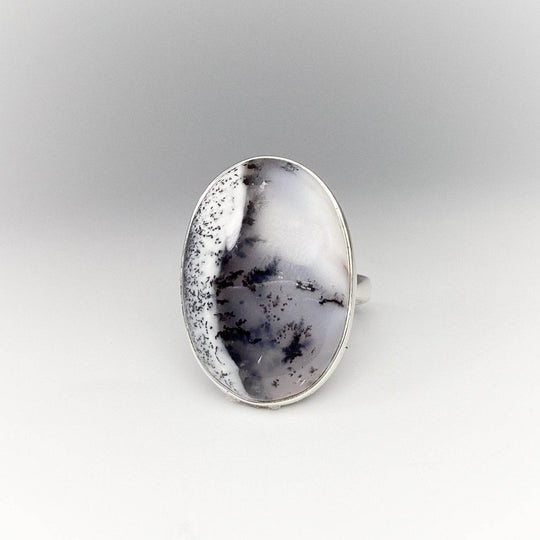 Dendritic Opal Ring-Rocks and Gems Canada