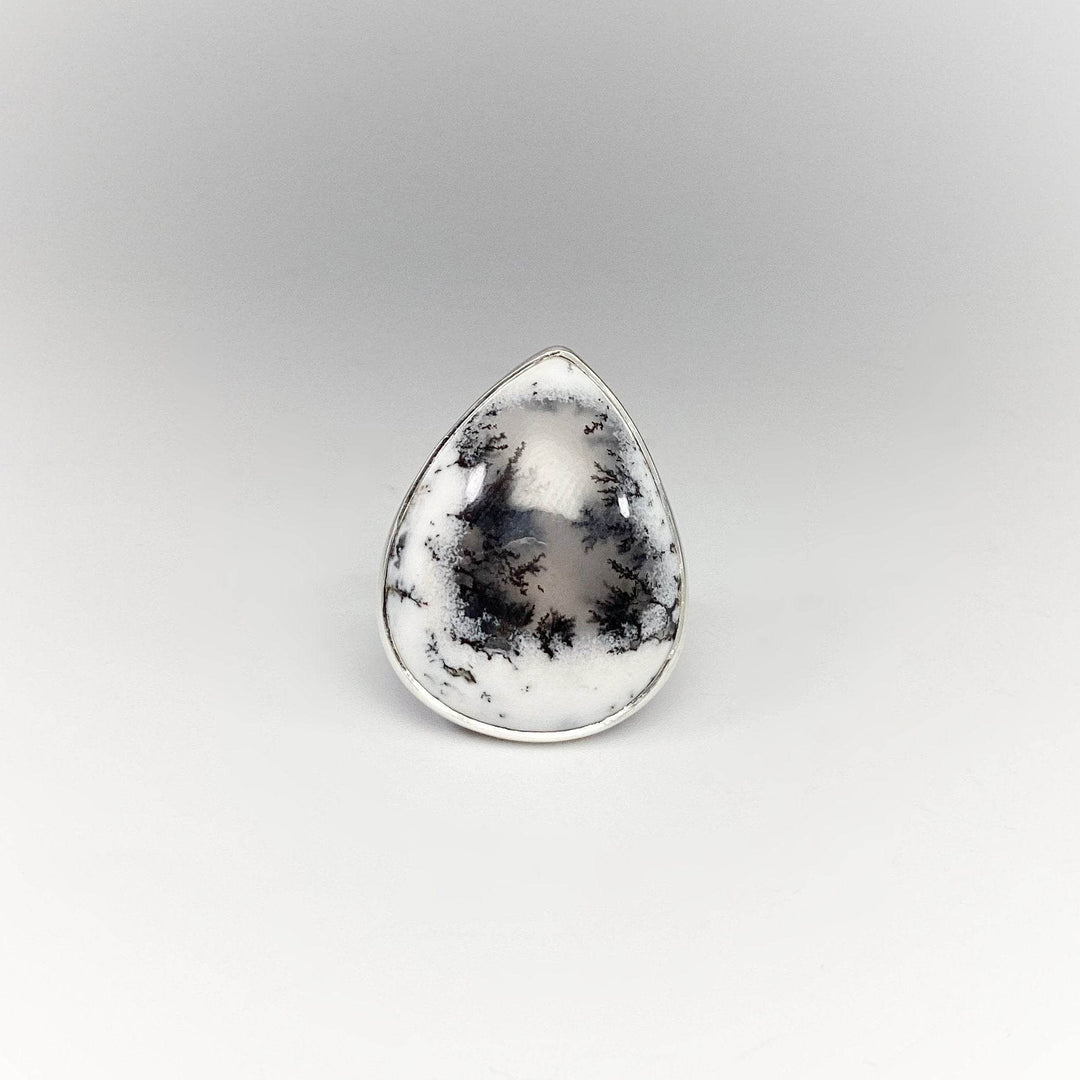Dendritic Opal Ring-Rocks and Gems Canada