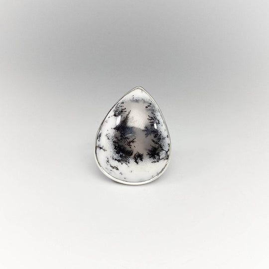 Dendritic Opal Ring-Rocks and Gems Canada