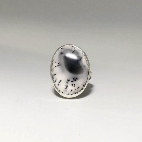 Dendritic Opal Ring-Rocks and Gems Canada