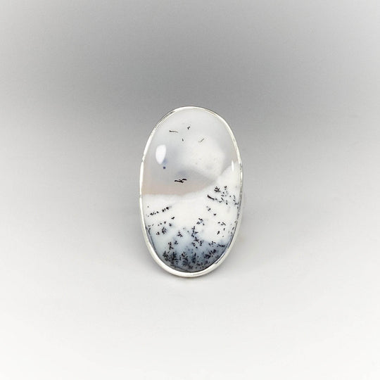 Dendritic Opal Ring-Rocks and Gems Canada