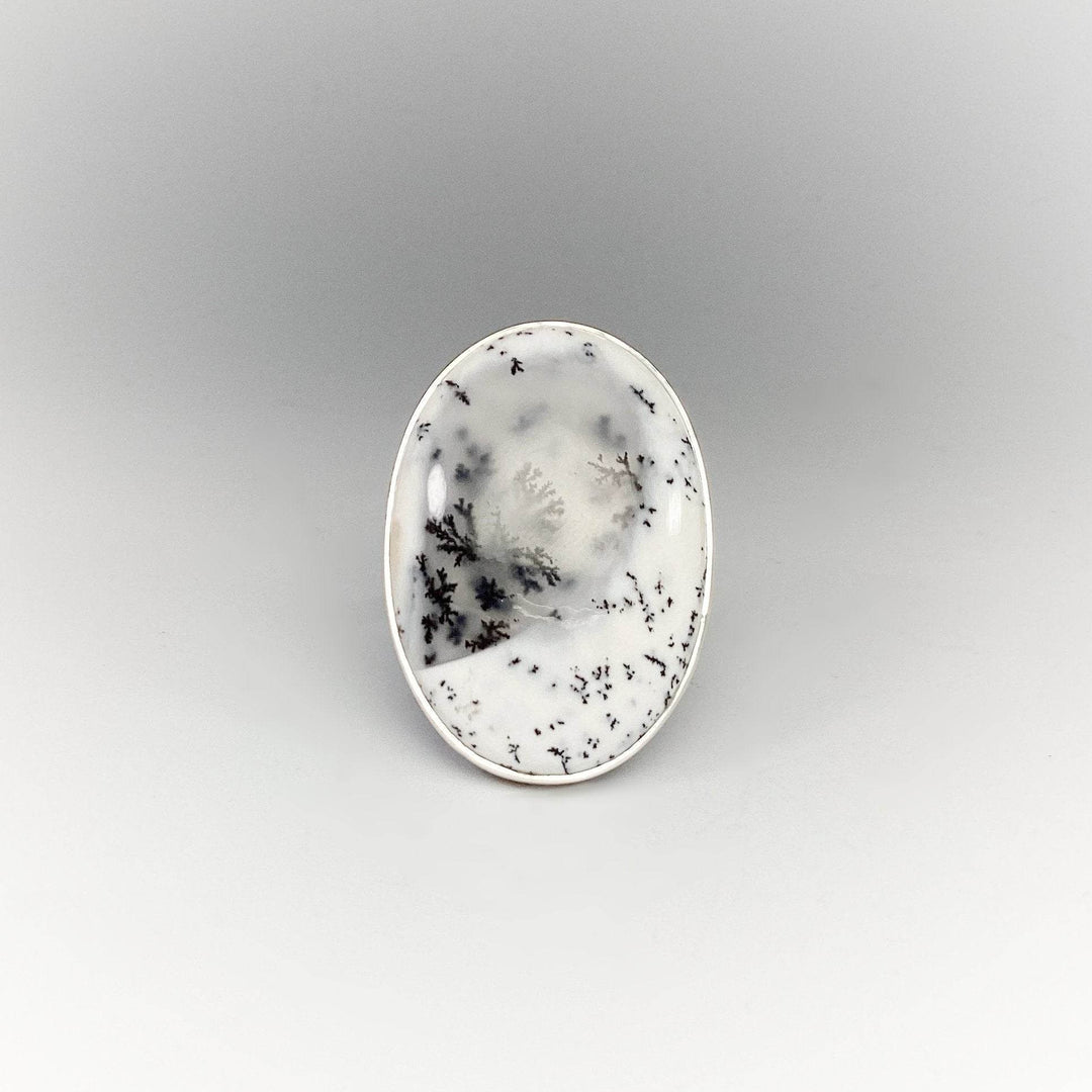Dendritic Opal Ring-Rocks and Gems Canada