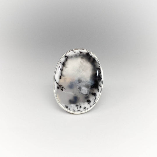 Dendritic Opal Ring-Rocks and Gems Canada