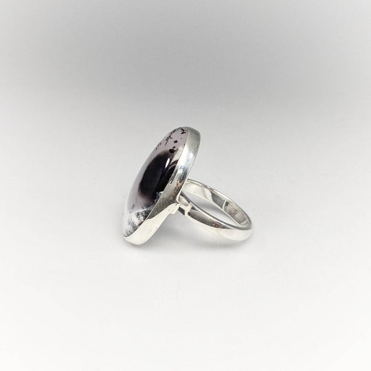Dendritic Opal Ring-Rocks and Gems Canada