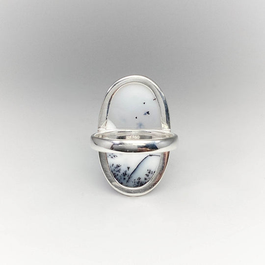 Dendritic Opal Ring-Rocks and Gems Canada