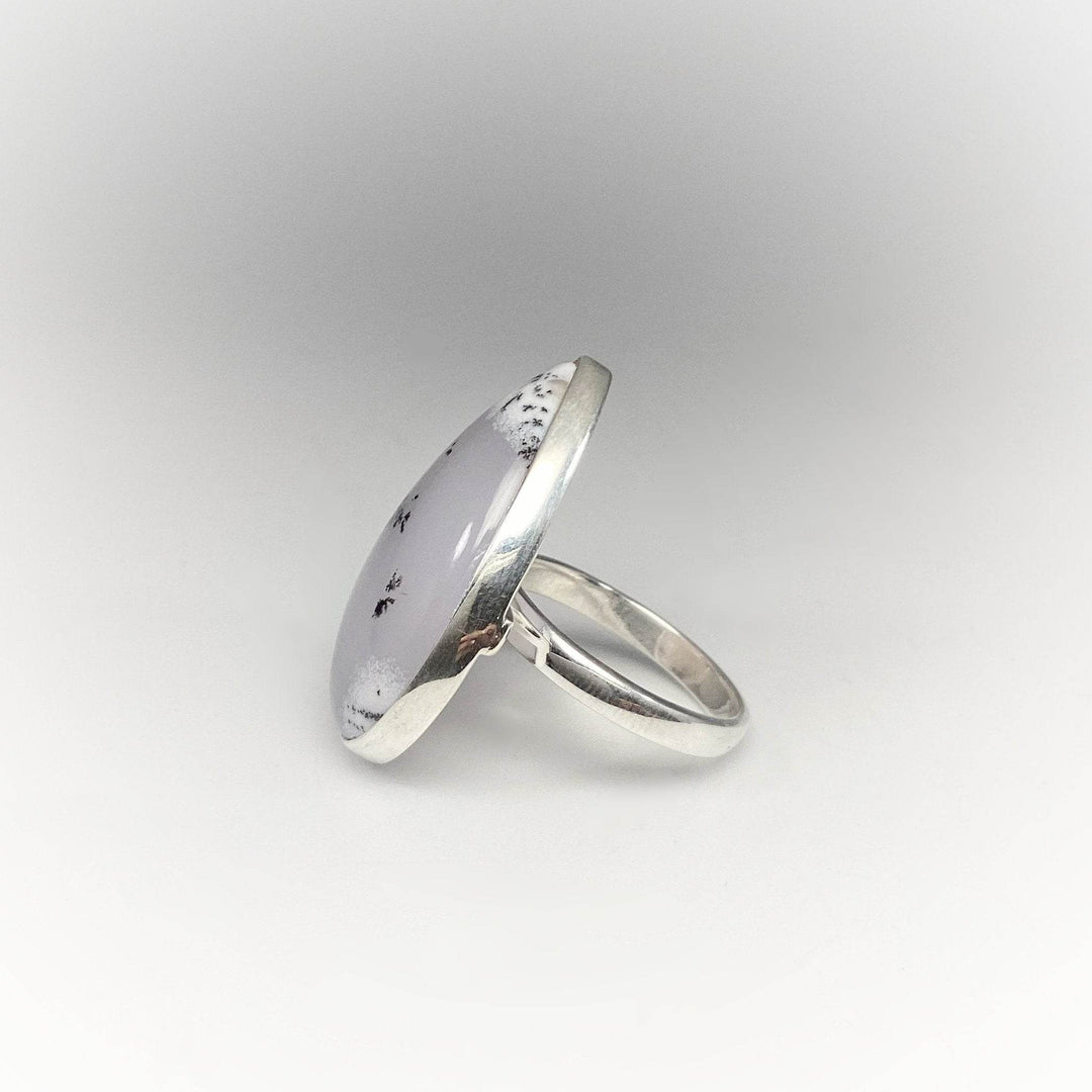 Dendritic Opal Ring-Rocks and Gems Canada