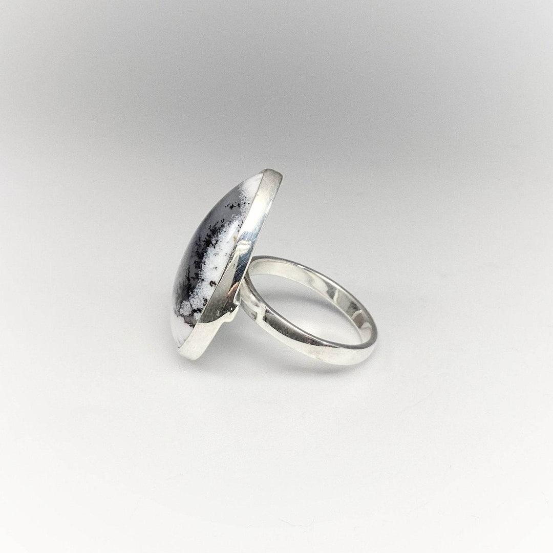 Dendritic Opal Ring-Rocks and Gems Canada