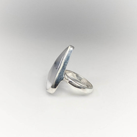 Dendritic Opal Ring-Rocks and Gems Canada