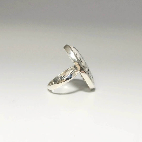 Dendritic Opal Ring-Rocks and Gems Canada