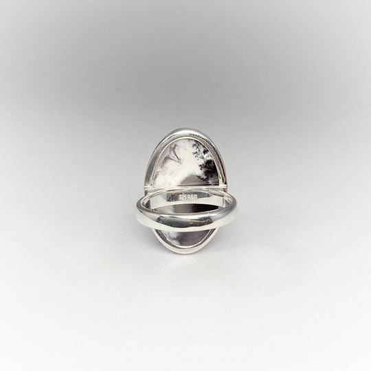 Dendritic Opal Ring-Rocks and Gems Canada