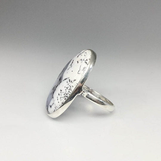 Dendritic Opal Ring-Rocks and Gems Canada