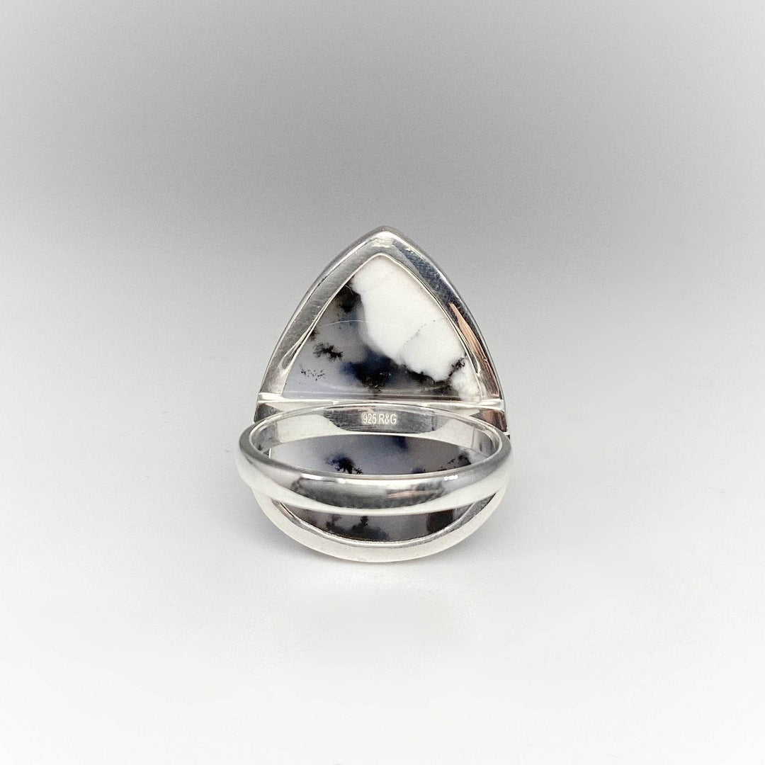 Dendritic Opal Ring-Rocks and Gems Canada