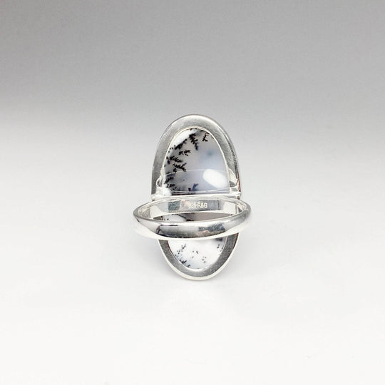 Dendritic Opal Ring-Rocks and Gems Canada