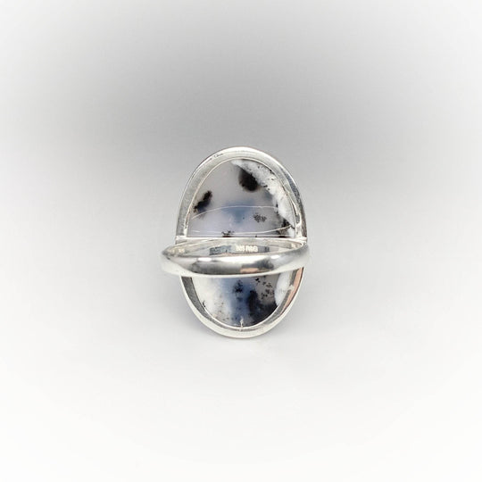 Dendritic Opal Ring-Rocks and Gems Canada