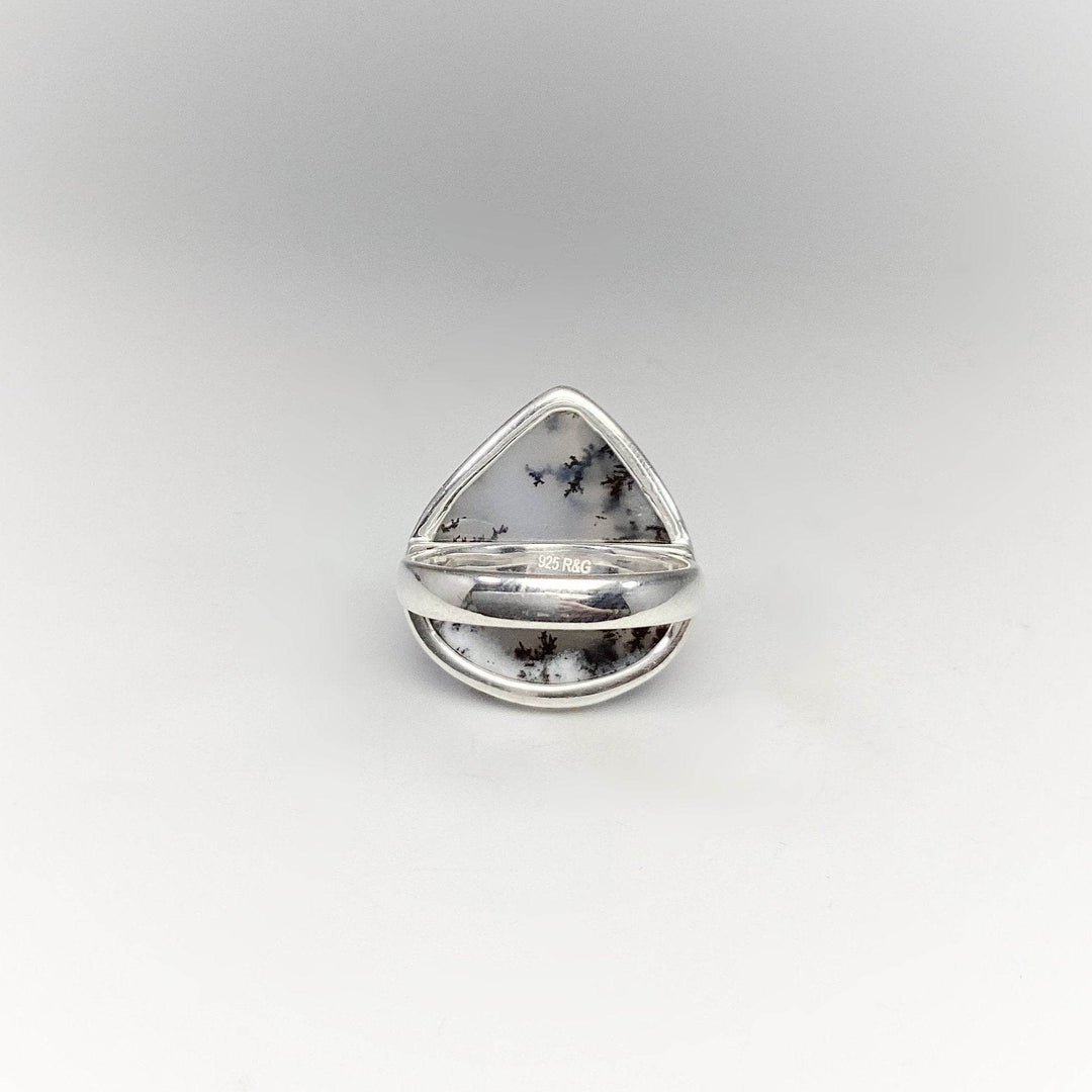 Dendritic Opal Ring-Rocks and Gems Canada