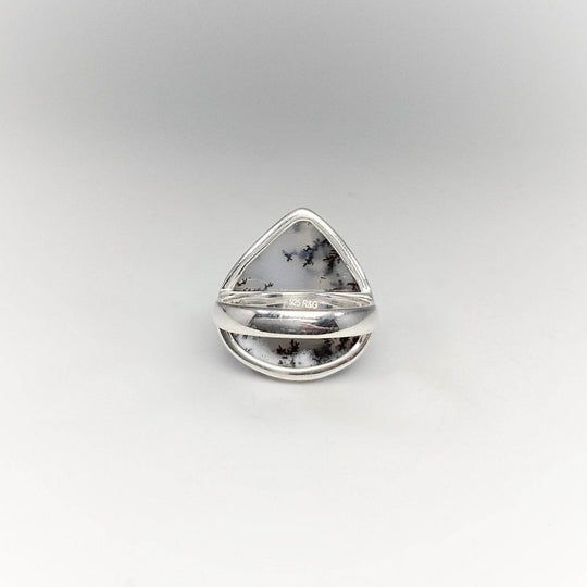 Dendritic Opal Ring-Rocks and Gems Canada
