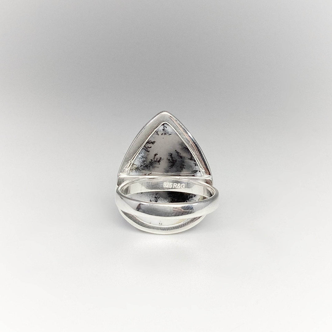 Dendritic Opal Ring-Rocks and Gems Canada