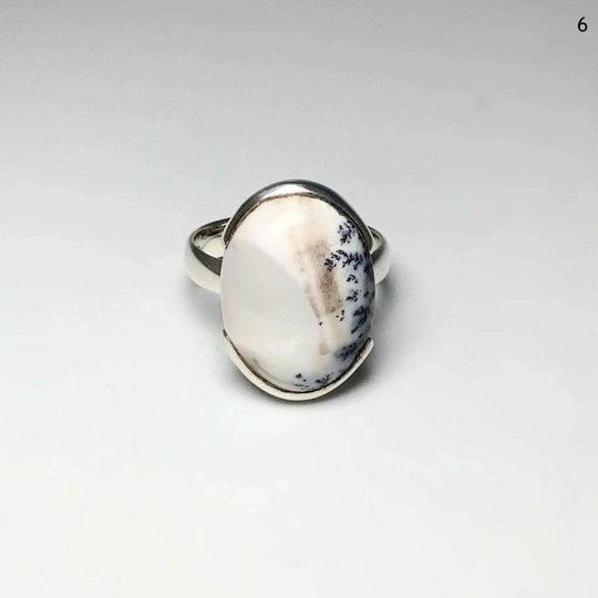 Dendritic Opal Ring-Rocks and Gems Canada