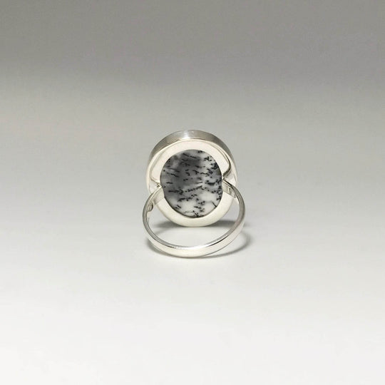 Dendritic Opal Ring-Rocks and Gems Canada