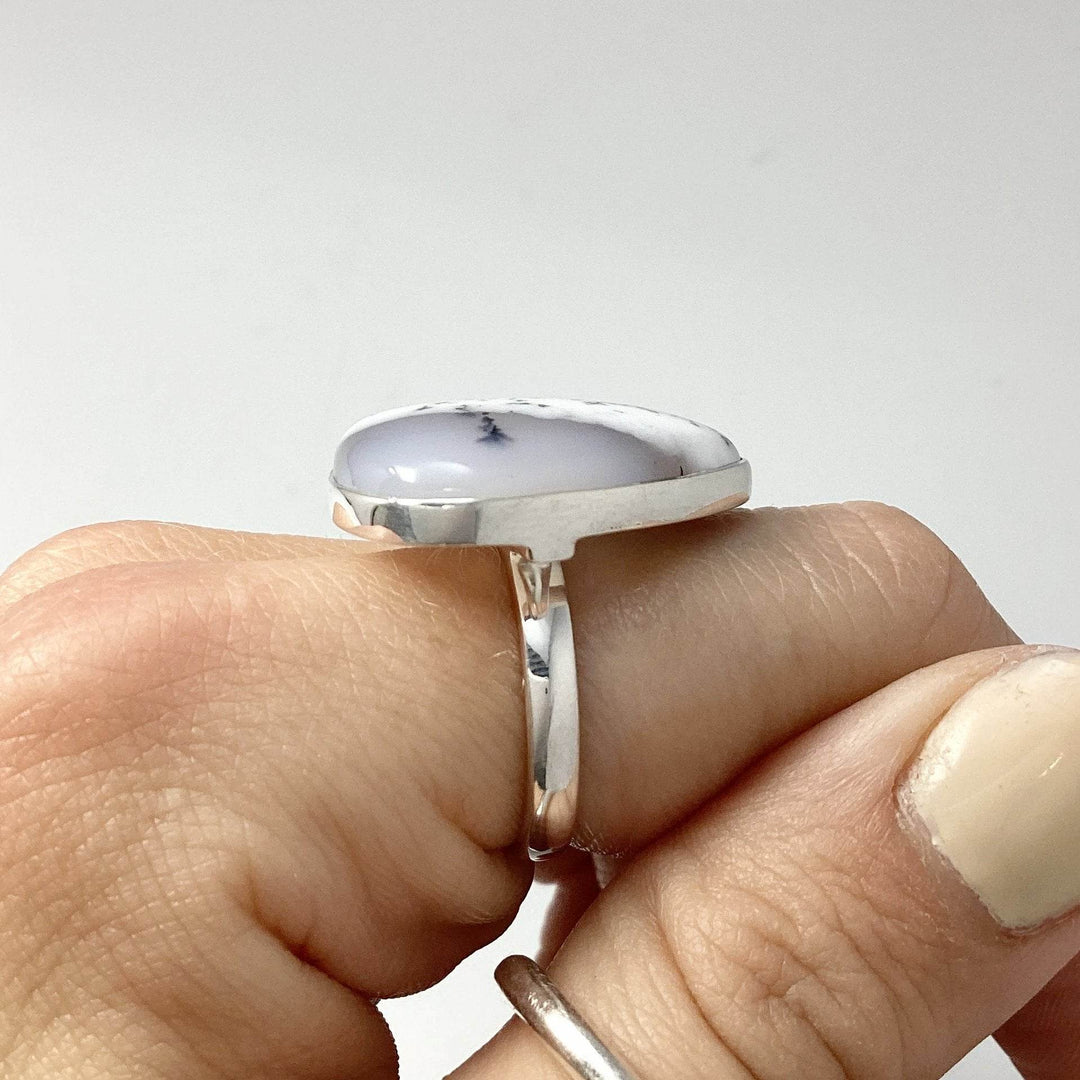 Dendritic Opal Ring-Rocks and Gems Canada
