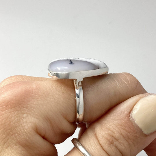Dendritic Opal Ring-Rocks and Gems Canada