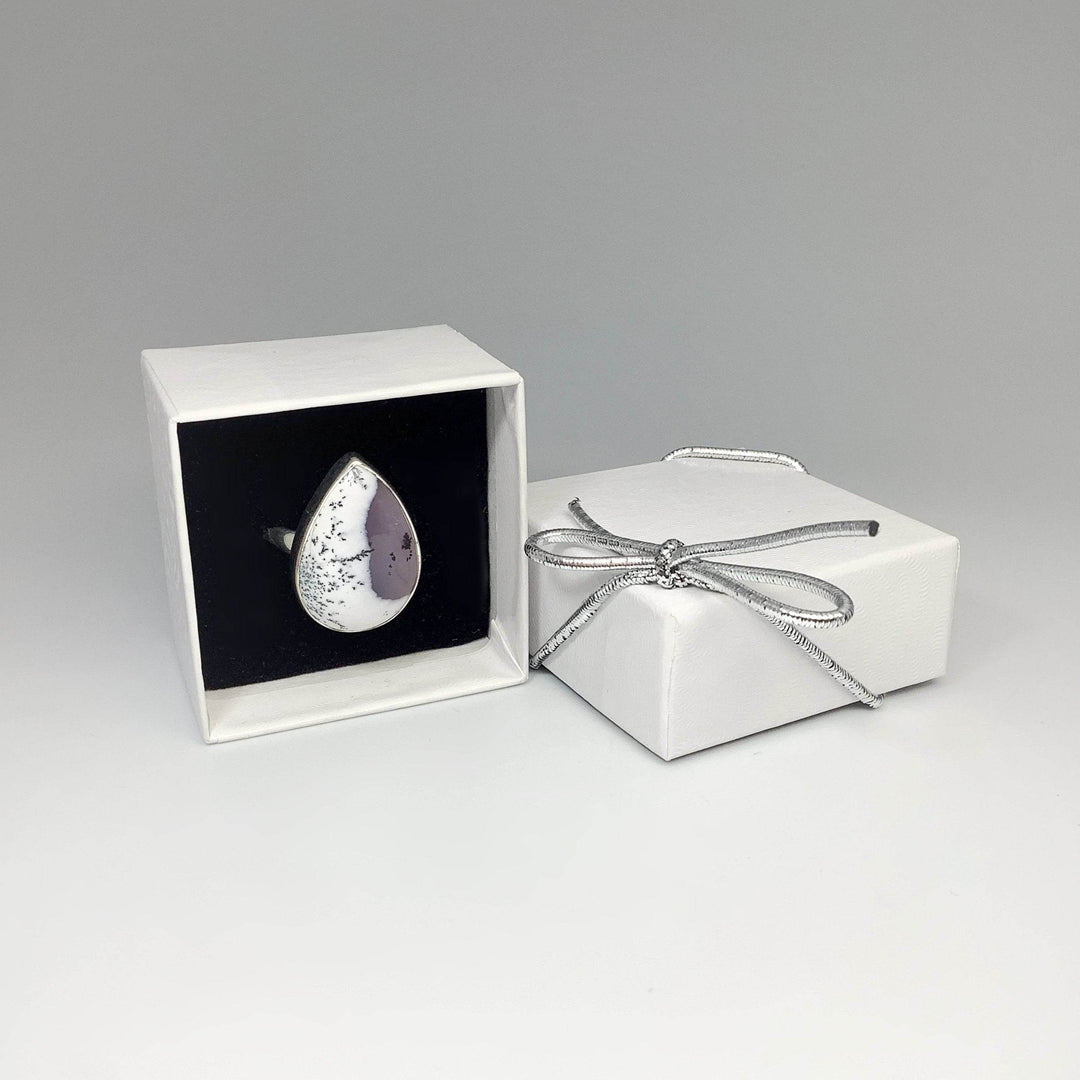 Dendritic Opal Ring-Rocks and Gems Canada