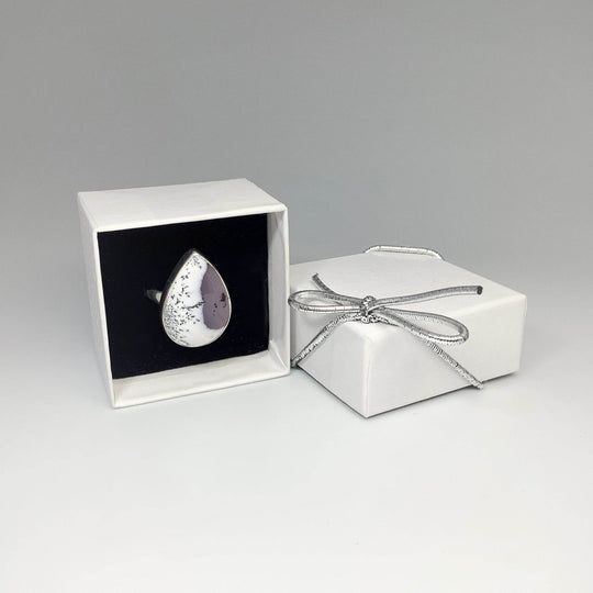 Dendritic Opal Ring-Rocks and Gems Canada